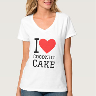 I Liebe Kokoskuchen T-Shirt