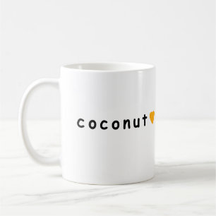 I Liebe Kokosnuss Kaffeetasse
