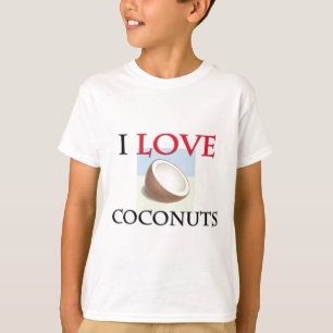 I Liebe-Kokosnüsse T-Shirt