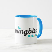 I Liebe-Kolibris Tasse (VorderseiteRechts)