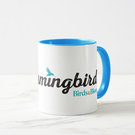 I Liebe-Kolibris Tasse (VorderseiteRechts)