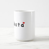 I Liebe Kolkata Kaffeetasse (Mittel)