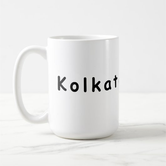 I Liebe Kolkata Kaffeetasse (Links)