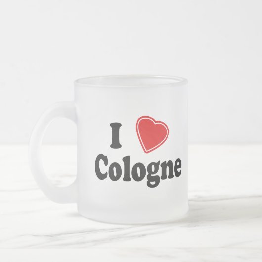 I Liebe Köln Mattglastasse (Links)