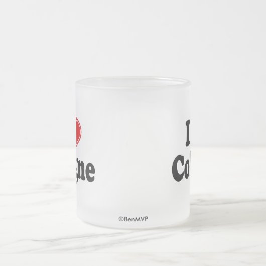 I Liebe Köln Mattglastasse (Mittel)