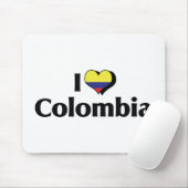 I Liebe Kolumbien-Flagge Mousepad (Mit Mouse)