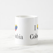 I Liebe Kolumbien Kaffeetasse (Mittel)