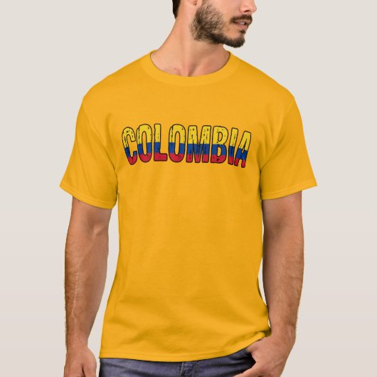 I Liebe Kolumbien T-Shirt (Vorderseite)