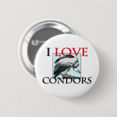 I Liebe-Kondore Button (Vorne & Hinten)
