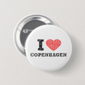 I Liebe Kopenhagen Button (Vorne & Hinten)