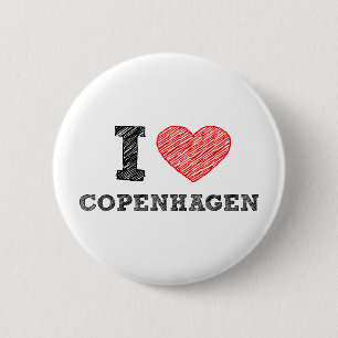 I Liebe Kopenhagen Button