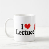 I Liebe-Kopfsalat Kaffeetasse (Links)