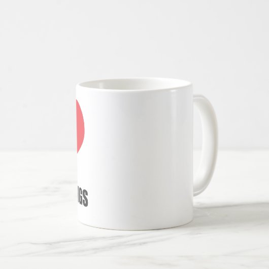 I Liebe Korallensprings Kaffeetasse (VorderseiteRechts)