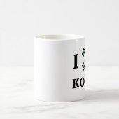 I Liebe Korea Kaffeetasse (Mittel)