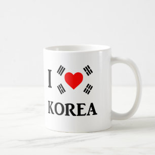 I Liebe Korea Kaffeetasse