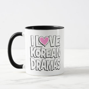 I Liebe Koreanische Dramen Tasse