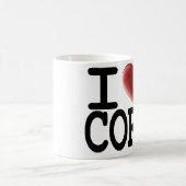 I Liebe KORKEN Verwandlungstasse (Mittel)