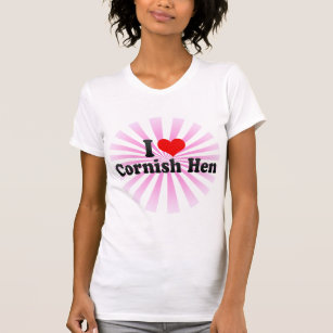 I Liebe-kornische Henne T-Shirt