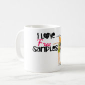 I Liebe kostenlos 2 Kaffeetasse (Vorderseite Links)