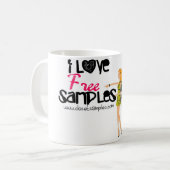 I Liebe kostenlos 3 Kaffeetasse (Vorderseite Links)