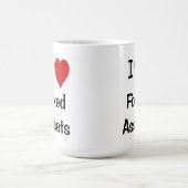 I Liebe Kostenvoranschlag des Rechnungsführers für Kaffeetasse (Mittel)