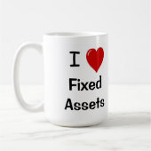 I Liebe Kostenvoranschlag des Rechnungsführers für Kaffeetasse (Links)