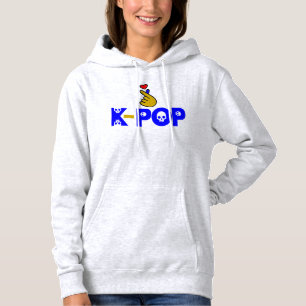 ♪ ♥ I Liebe KPop Fabulous American Apparel Fleece Hoodie