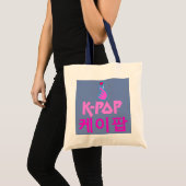 ♪ ♥ I Liebe KPop Fabulous Chic Budget Tasche (Vorderseite (Produkt))