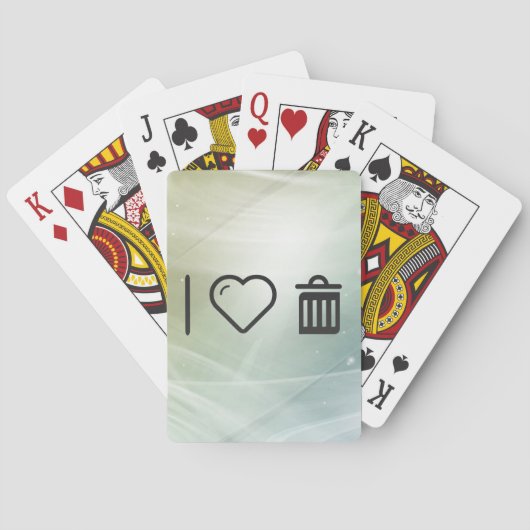 I Liebe-Kram Spielkarten (Rückseite)