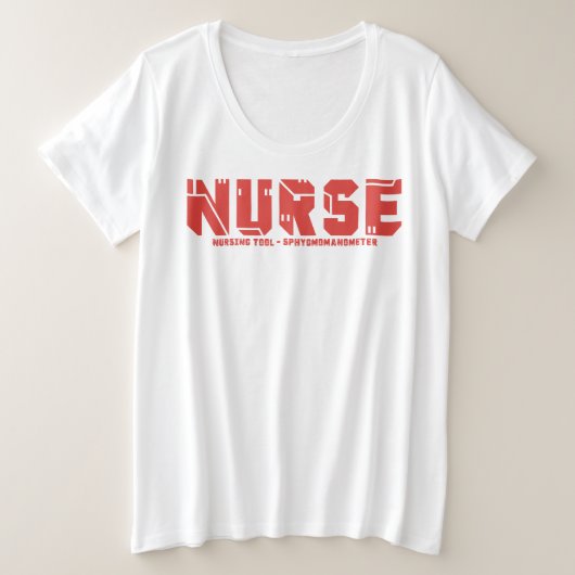 I Liebe Krankenpflege - Katzenpflege Große Größe T-Shirt (Design vorne)