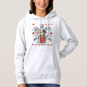 I Liebe Krankenpflege - Katzenpflege Hoodie (Vorderseite)