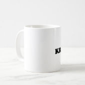I Liebe Krav Maga Kaffeetasse (Vorderseite Links)