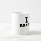 I Liebe Krav Maga Kaffeetasse (Mittel)