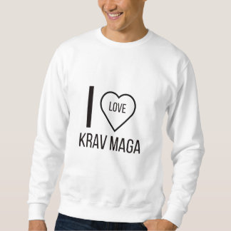 I LIEBE KRAV MAGA SWEATSHIRT
