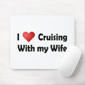 I Liebe-Kreuzen… Ehefrau Mousepad (Mit Mouse)