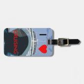 I LIEBE KREUZENDER kundengerechter Gepäck-Umbau Gepäckanhänger (Vorderseite horizontal)