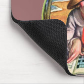 I Liebe-Kreuzworträtsel Mousepad (Ecke)