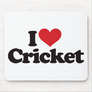 I Liebe-Kricket Mousepad