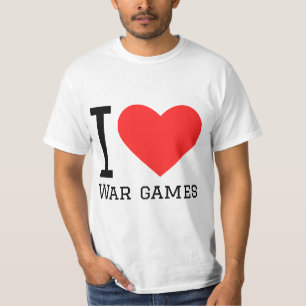 I Liebe Kriegspiele T-Shirt
