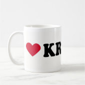 I LIEBE KRISTIN KAFFEETASSE (Links)