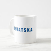 I Liebe Kroatien Kaffeetasse (Vorderseite Links)