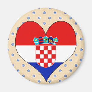 I Liebe Kroatien Magnet