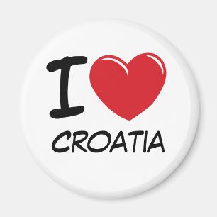 I Liebe Kroatien Magnet