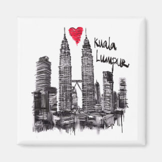 I Liebe Kuala Lumpur Magnet