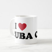 I Liebe Kuba Kaffeetasse (Vorderseite Links)