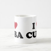 I Liebe Kuba Kaffeetasse (Mittel)