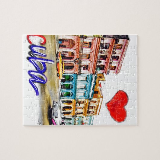 I Liebe Kuba Puzzle (Horizontal)