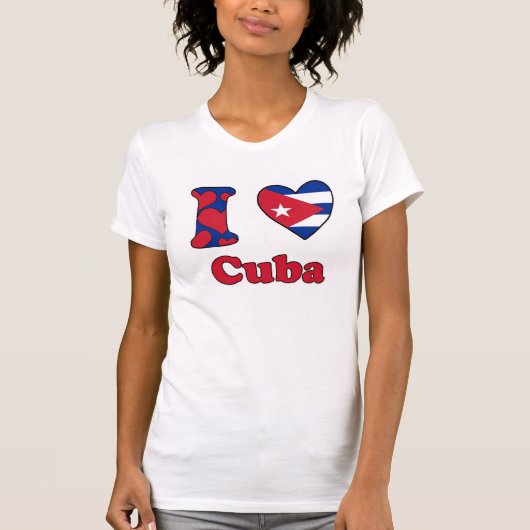 I Liebe Kuba T-Shirt (Vorderseite)