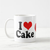 I Liebe-Kuchen Kaffeetasse (Links)
