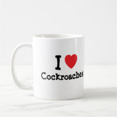I Liebe Küchenherz personalisiert Kaffeetasse (Links)